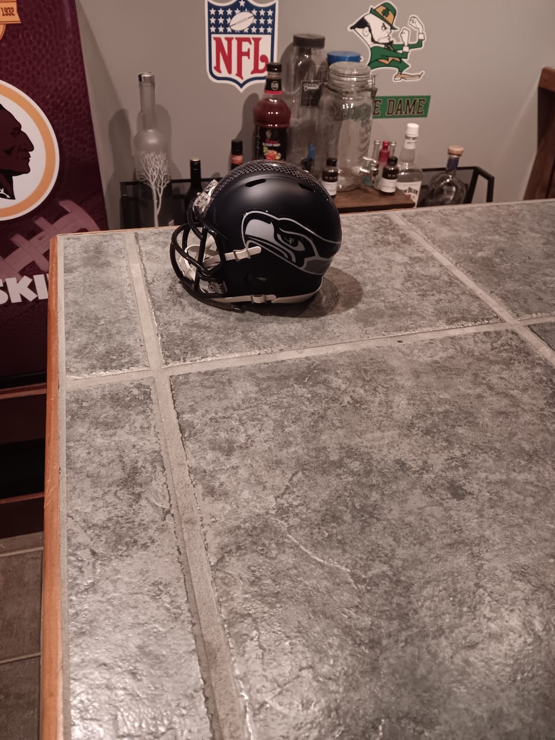 Customer photo review of Seattle Seahawks Riddell Speed Mini Helmet