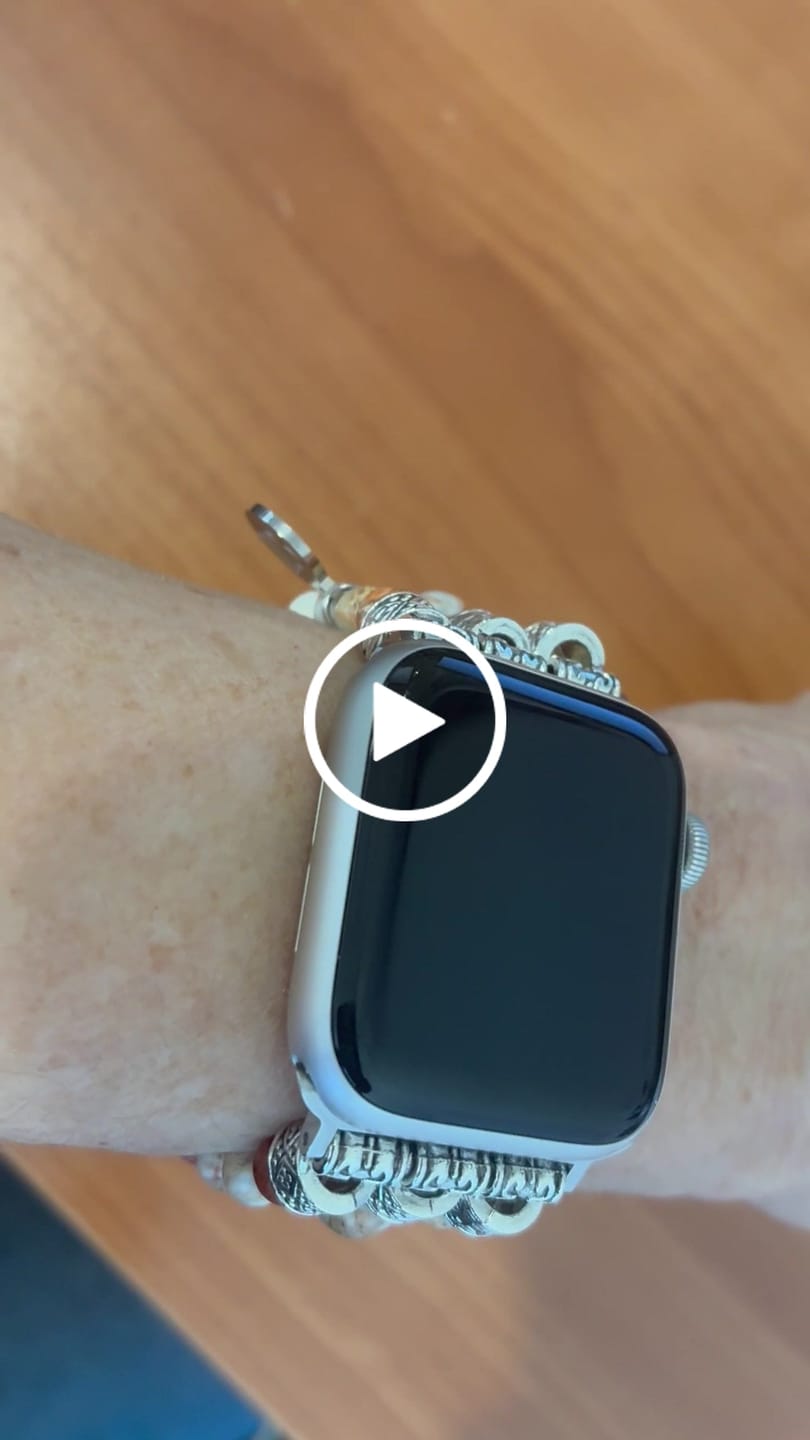 Customer video review of Imperial Earth Jasper Apple Watch Strap