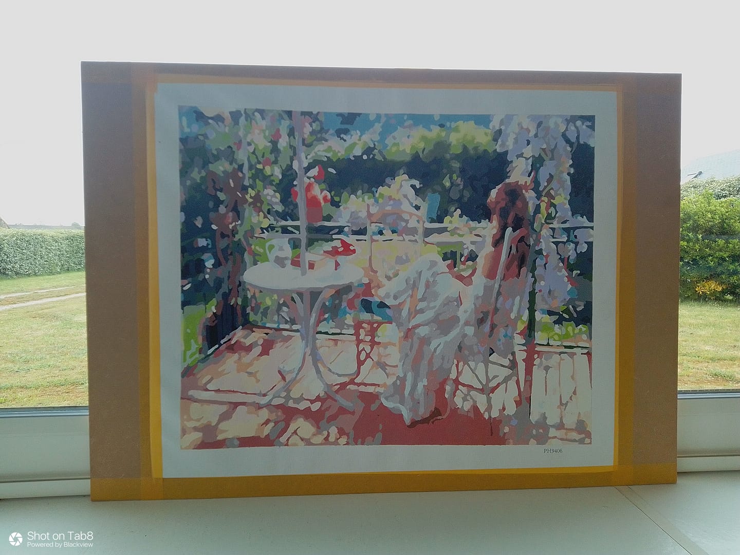 Customer photo review of Repos au Jardin