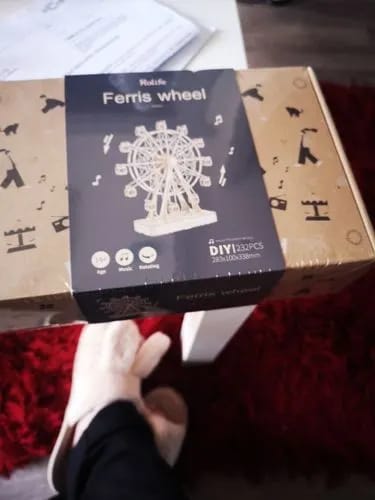 Customer photo review of Puzzle 3D Boîte à musique Grande roue