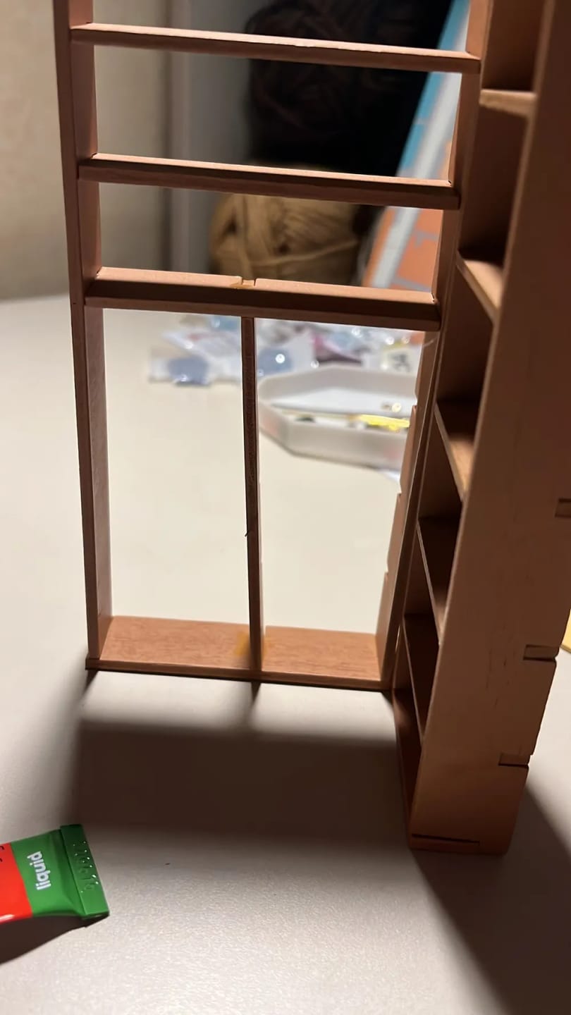 Customer photo review of Maison miniature L'étude de Sam