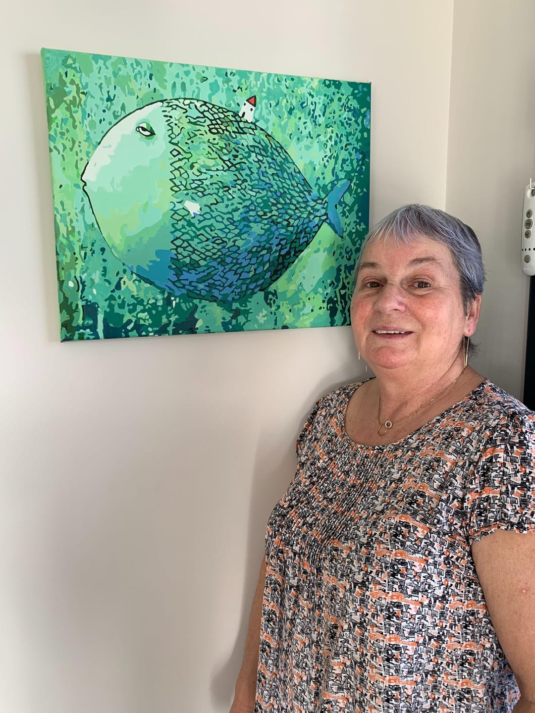 Customer photo review of Poisson artistique