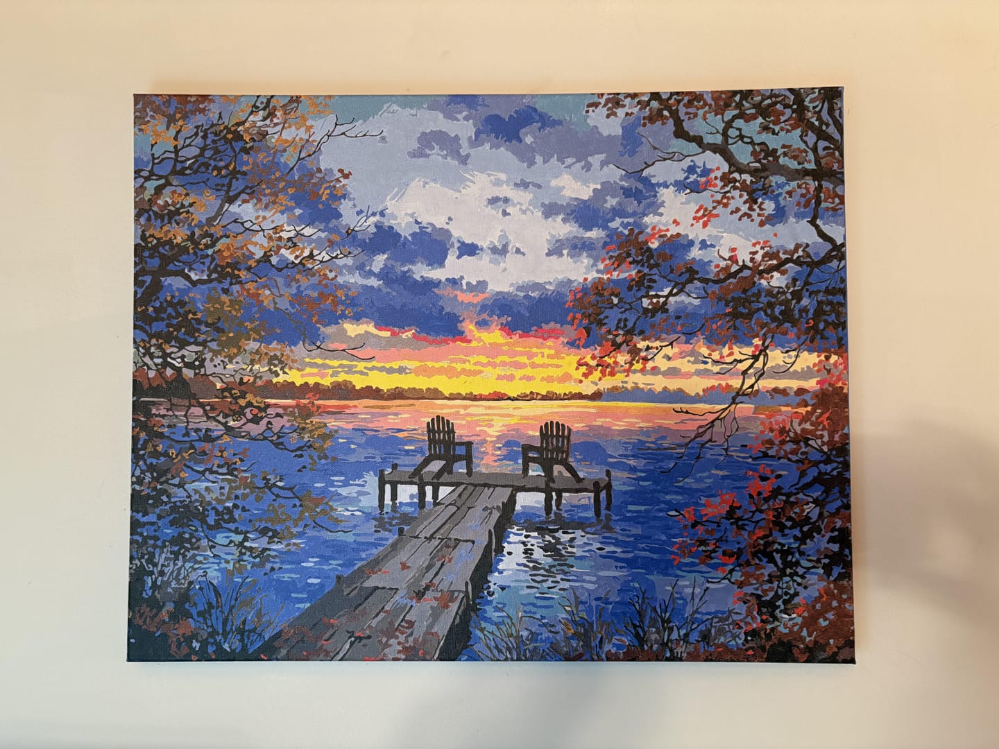 Customer photo review of Ponton au coucher de Soleil