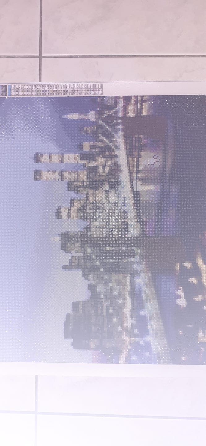 Customer photo review of Broderie Diamant - Pont de New York