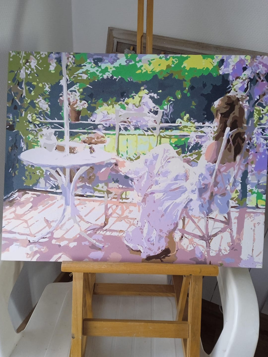 Customer photo review of Repos au Jardin
