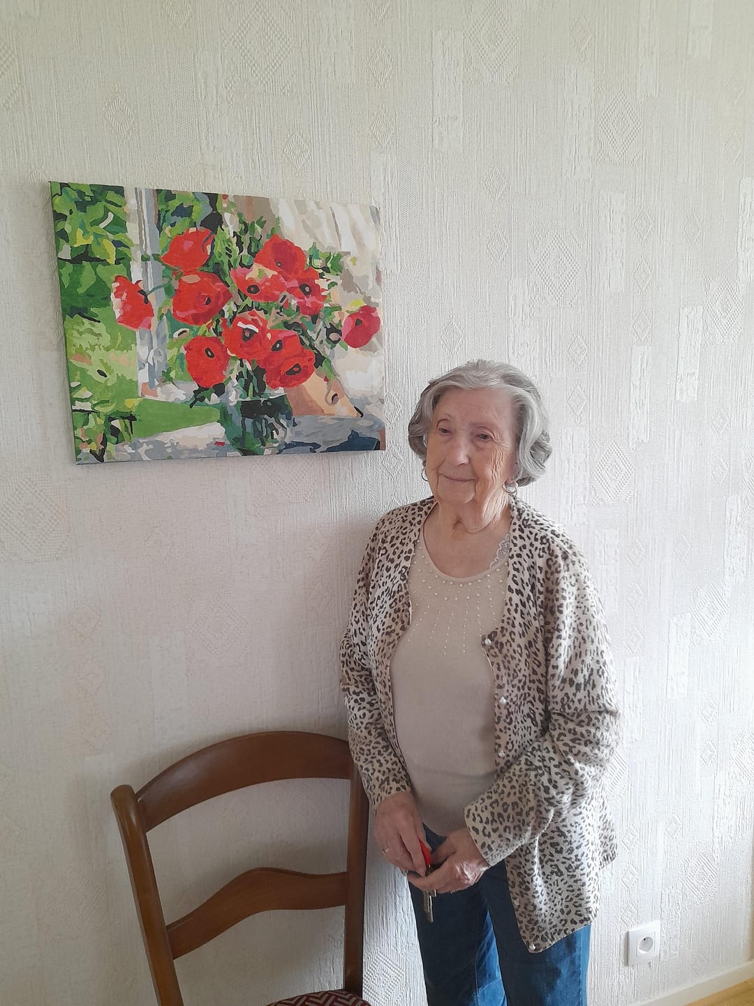 Customer photo review of Bouquet de Fleurs Rouge
