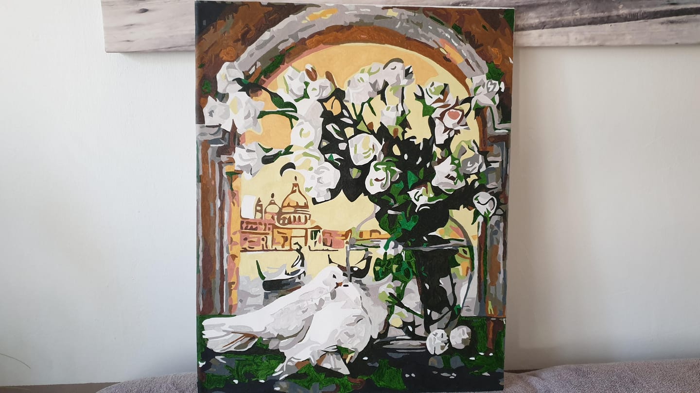 Customer photo review of Colombes de la paix