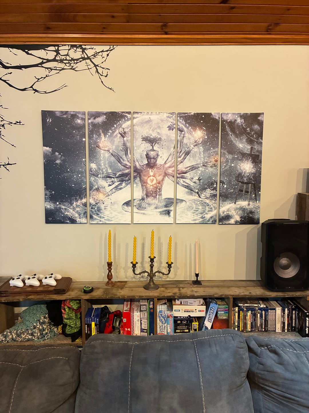 Customer photo review of The Neverending Dream Wall Art