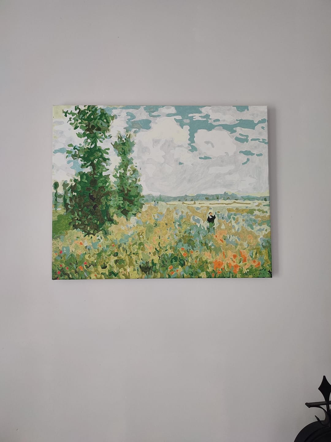 Customer photo review of Monet Champ de coquelicots