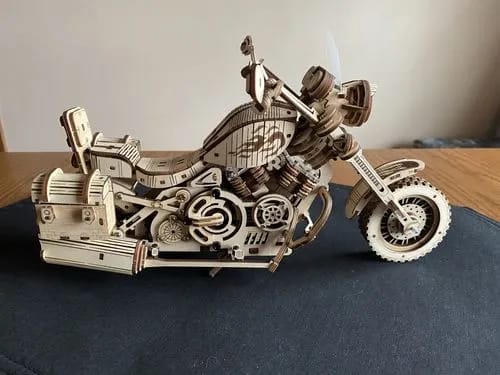 Customer photo review of Puzzle 3D Moto de type cruiser
