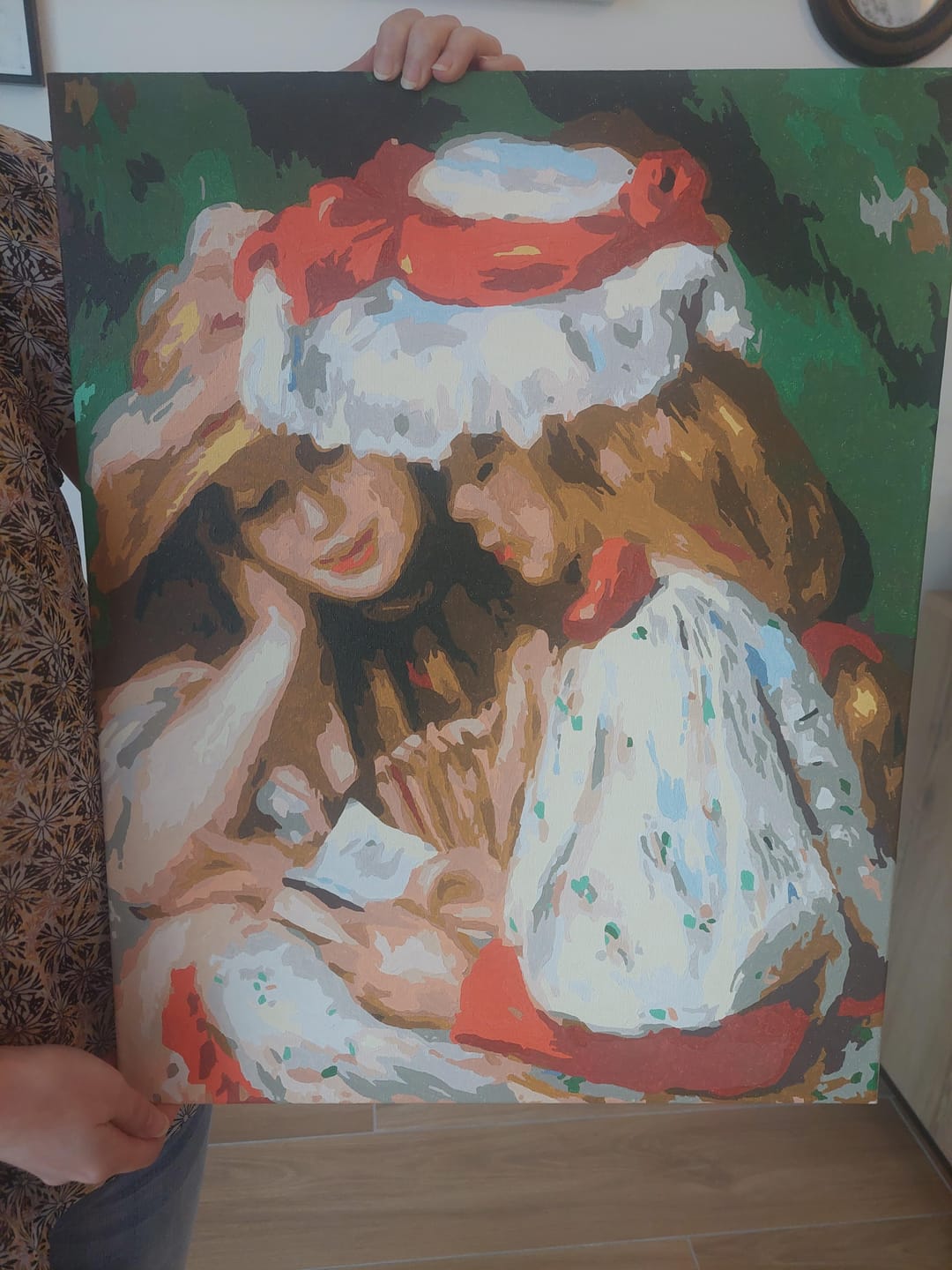 Customer photo review of Jeunes Filles Lisant - Renoir