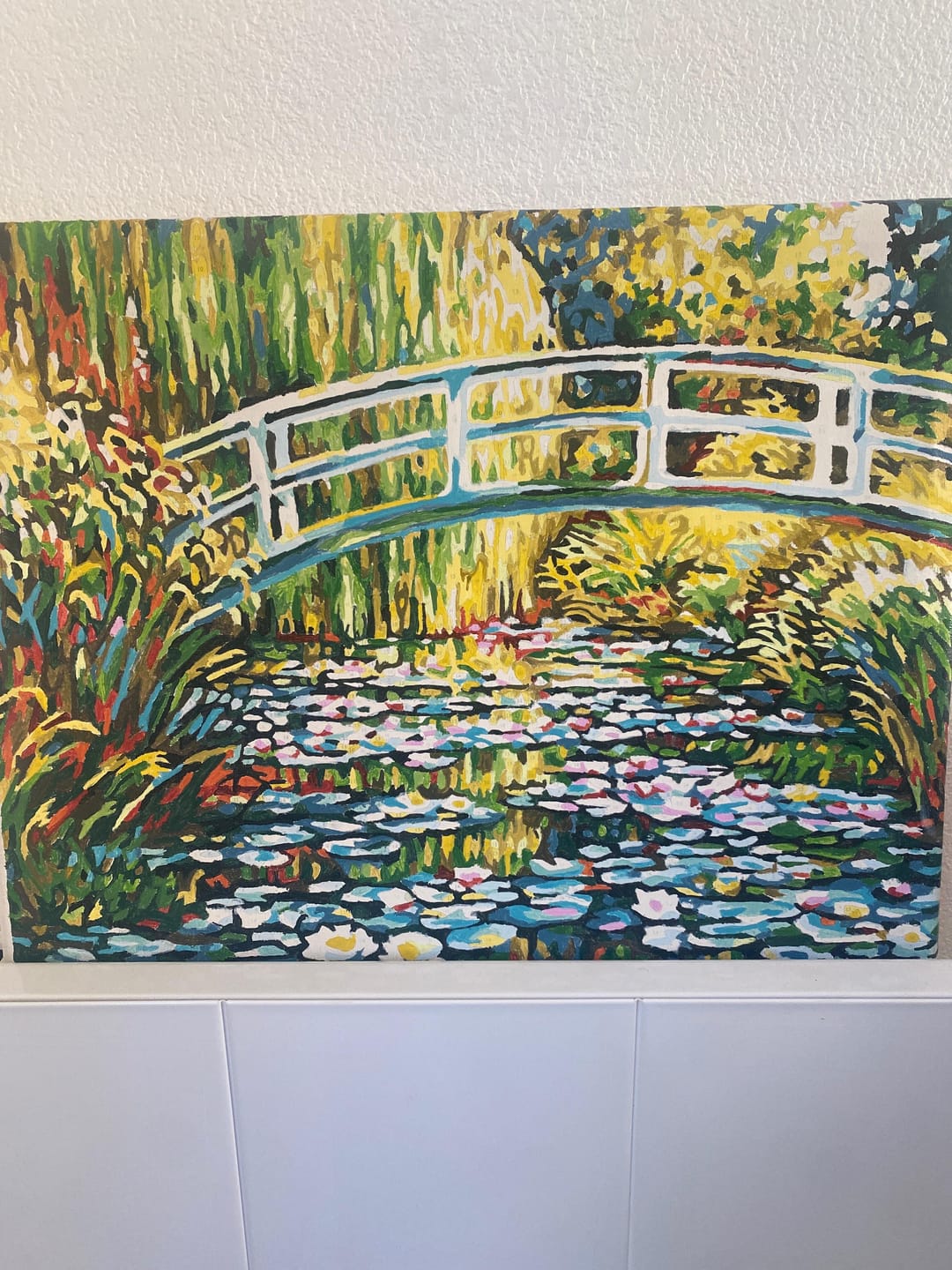 Customer photo review of Le Bassin aux nymphéas Monet