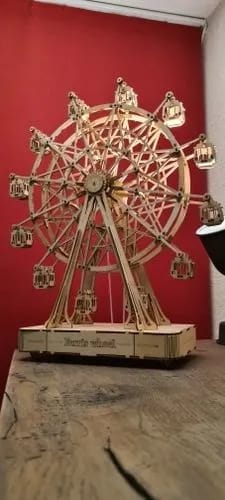 Customer photo review of Puzzle 3D Boîte à musique Grande roue