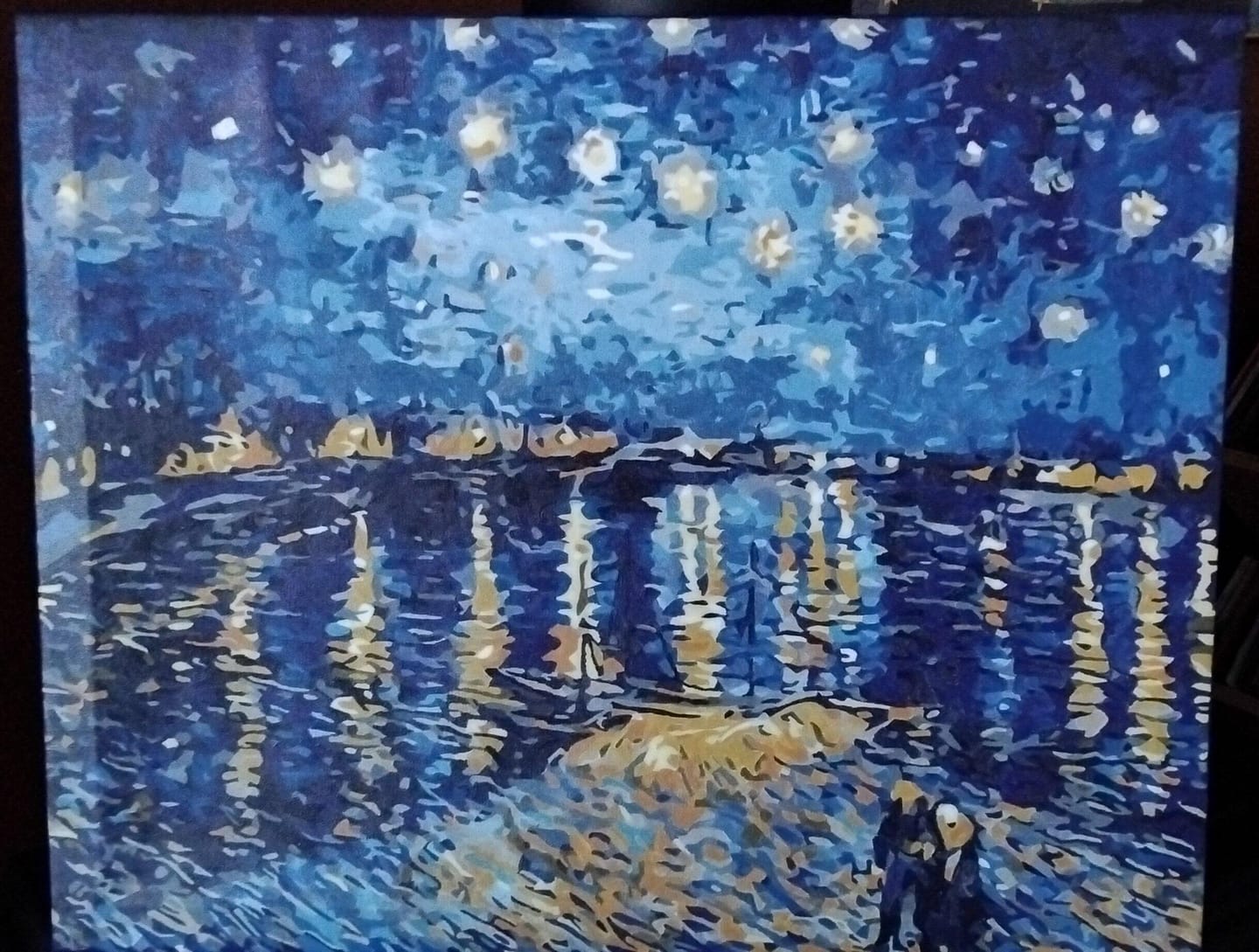 Customer photo review of Van Gogh Nuit Etoilée sur le Rhône