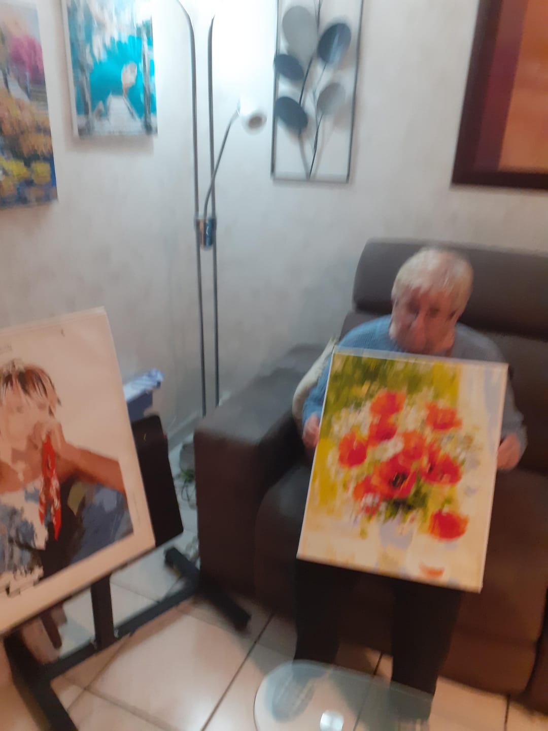 Customer photo review of Fleurs Rouges et Marguerites