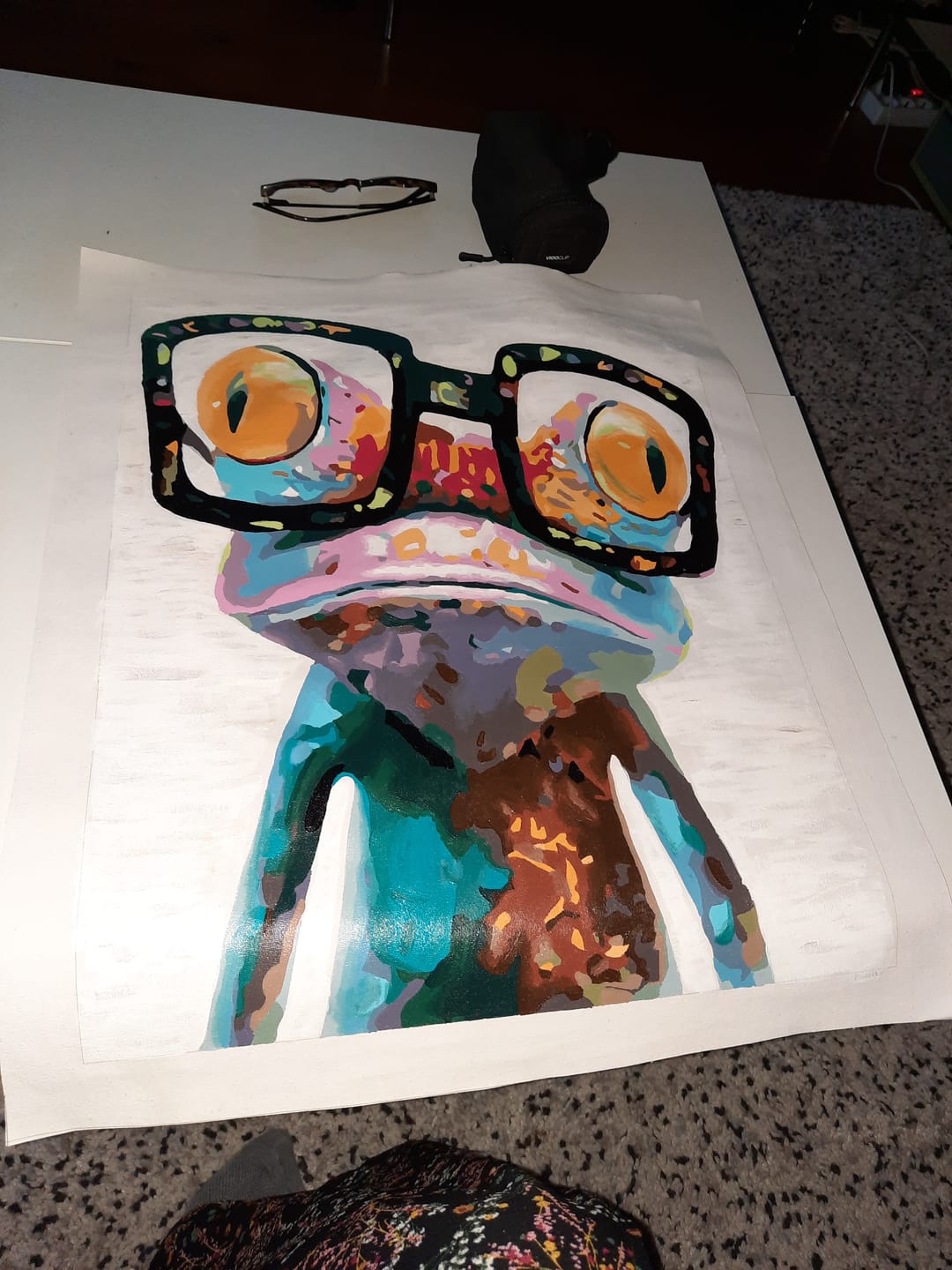 Customer photo review of Grenouille et Lunettes