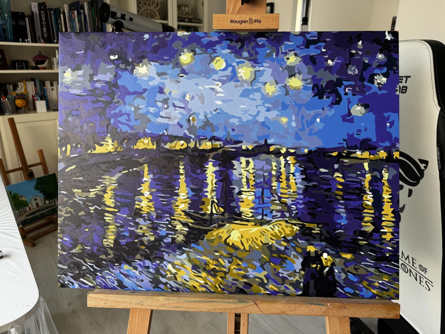 Customer photo review of Van Gogh Nuit Etoilée sur le Rhône
