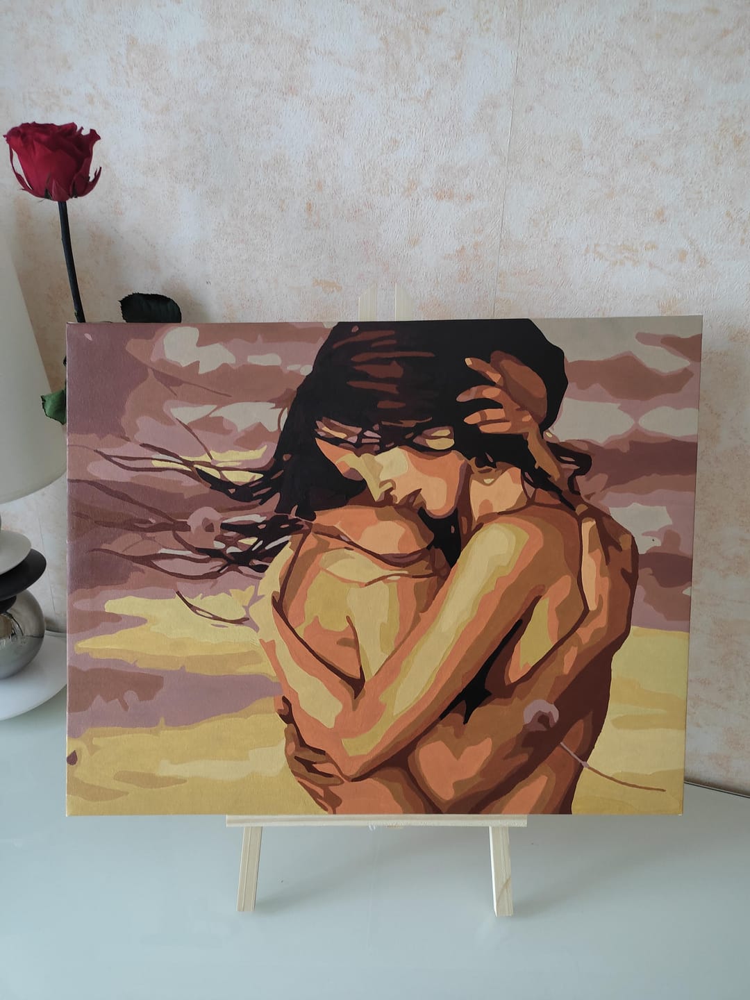Customer photo review of Couple Enlacé