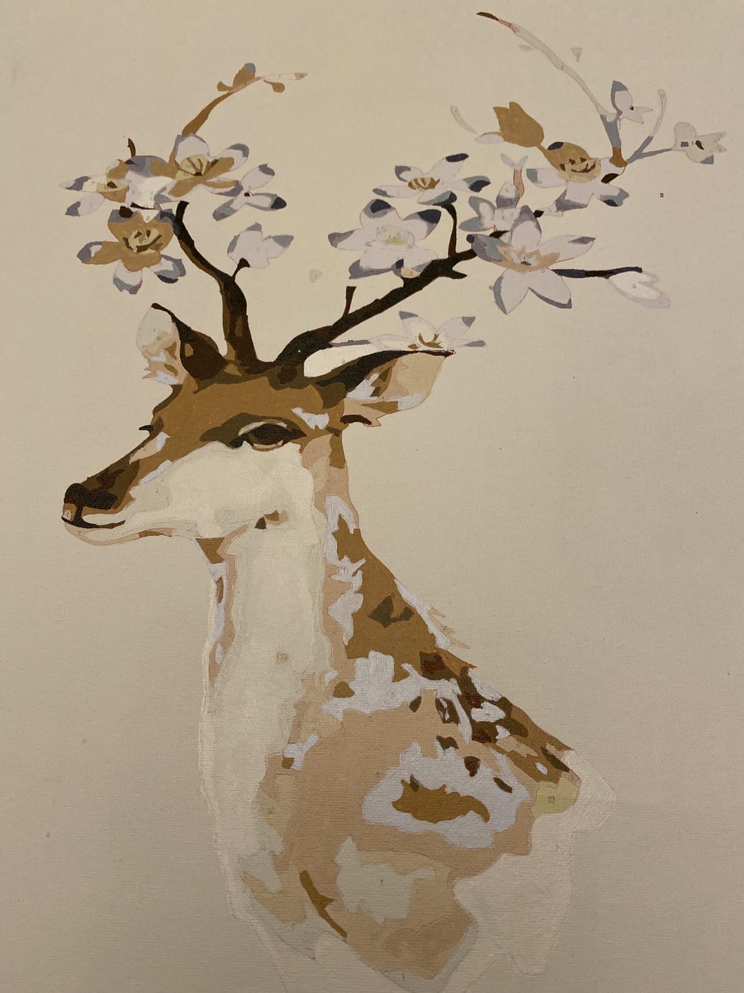 Customer photo review of Cerf aux jolis bois fleuris
