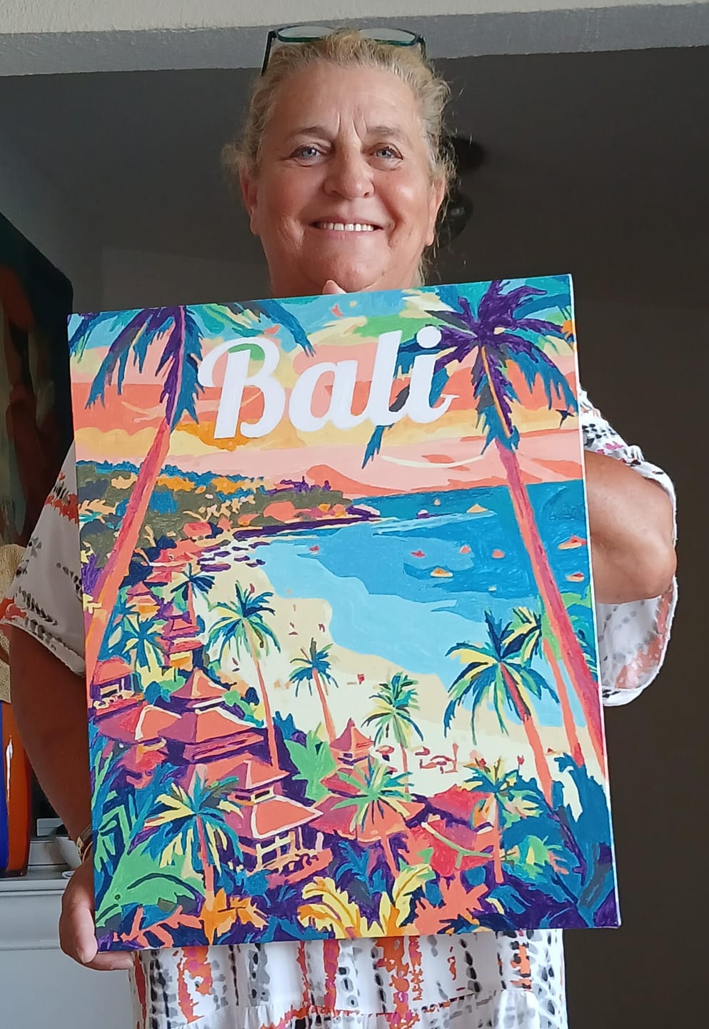 Customer photo review of Affiche de voyage Bali