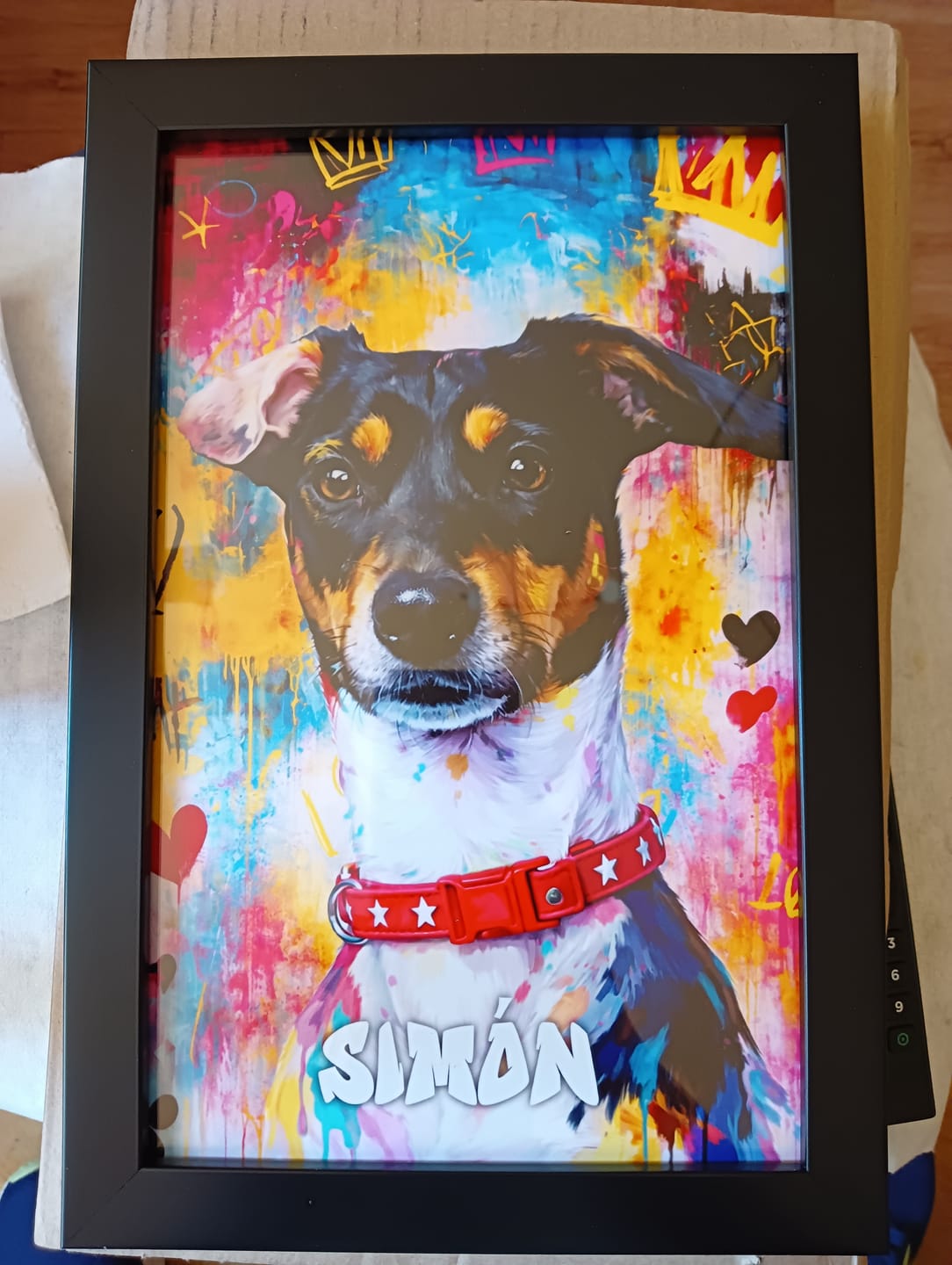 Customer photo review of Grafiti - Póster personalizado