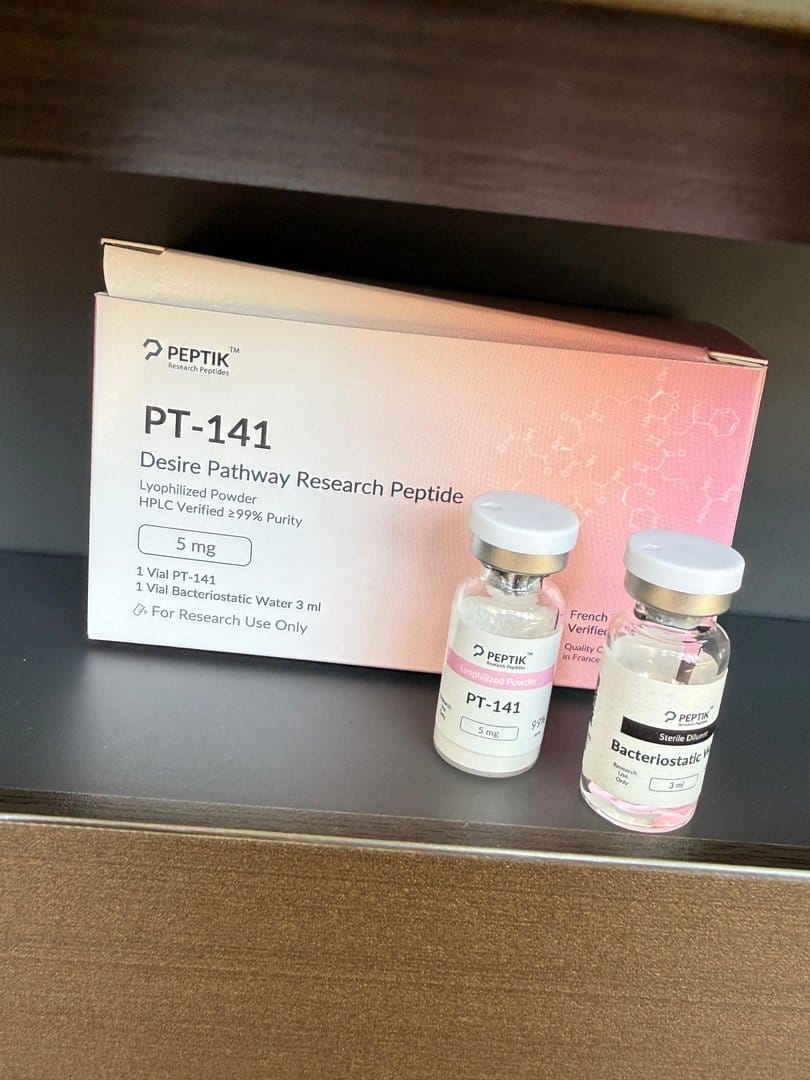 Customer photo review of PT-141 Lyophilized Vial + Sterile Water