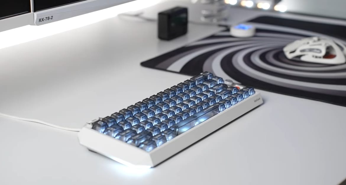 Customer photo review of Centauri60/80 Hall Effect Gaming Keyboard