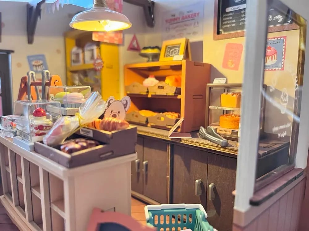 Customer photo review of Maison miniature La Maison de Pâtisserie de Becka