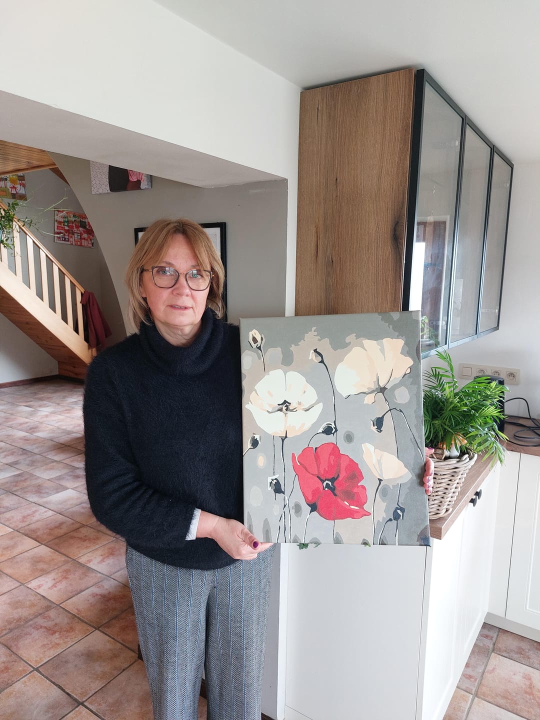 Customer photo review of Fleurs rouge et blanches