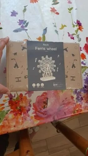 Customer photo review of Puzzle 3D Boîte à musique Grande roue