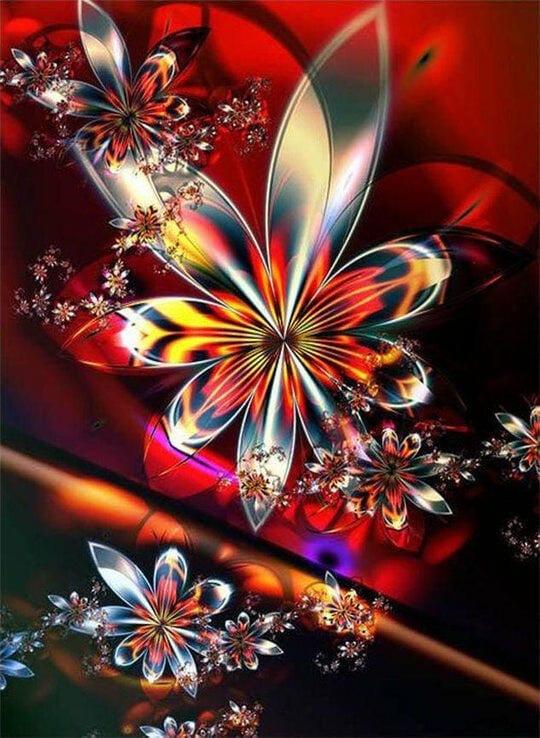 Customer photo review of Broderie Diamant - Design Fractal