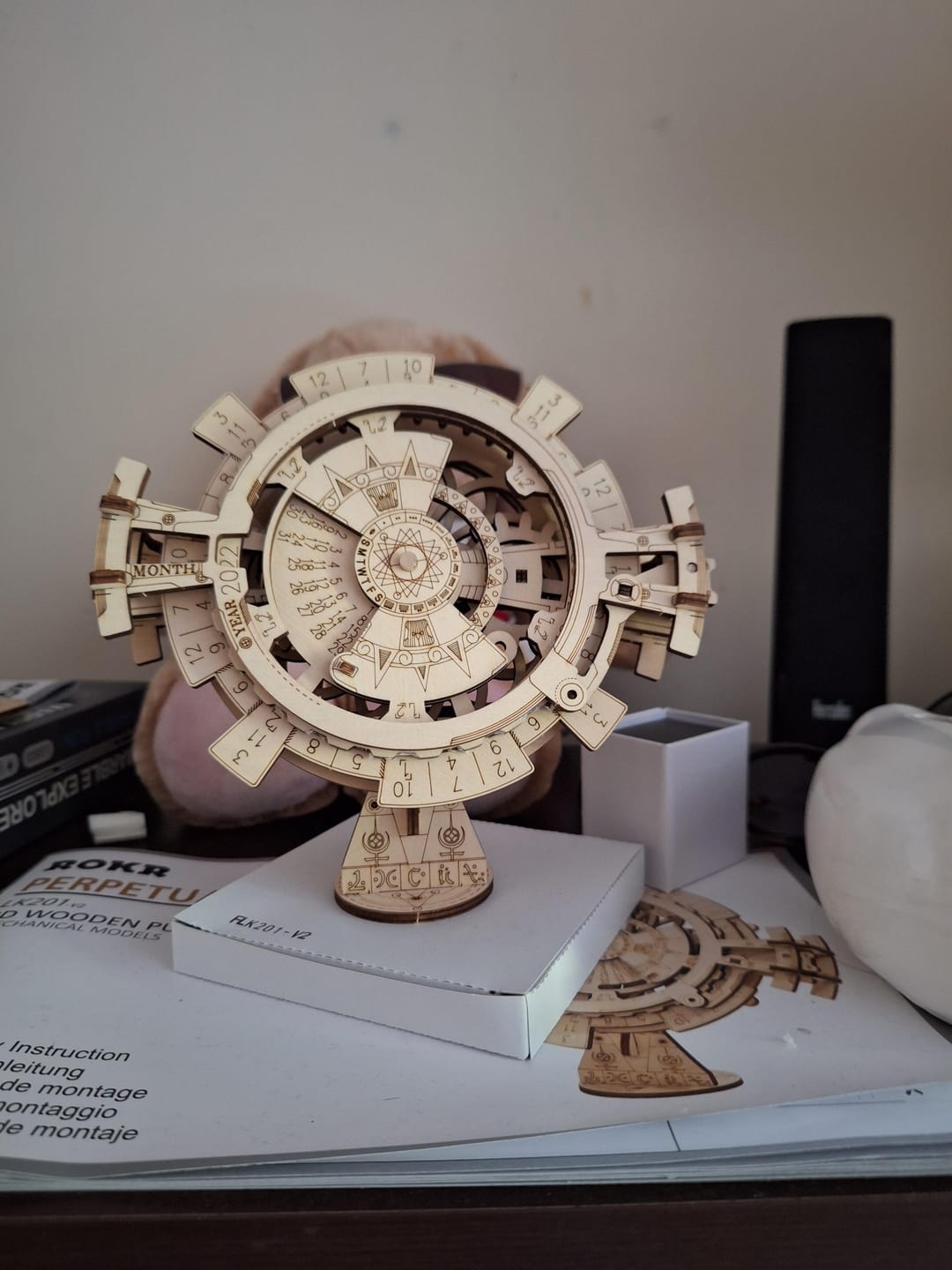 Customer photo review of Puzzle 3D Calendrier perpétuel