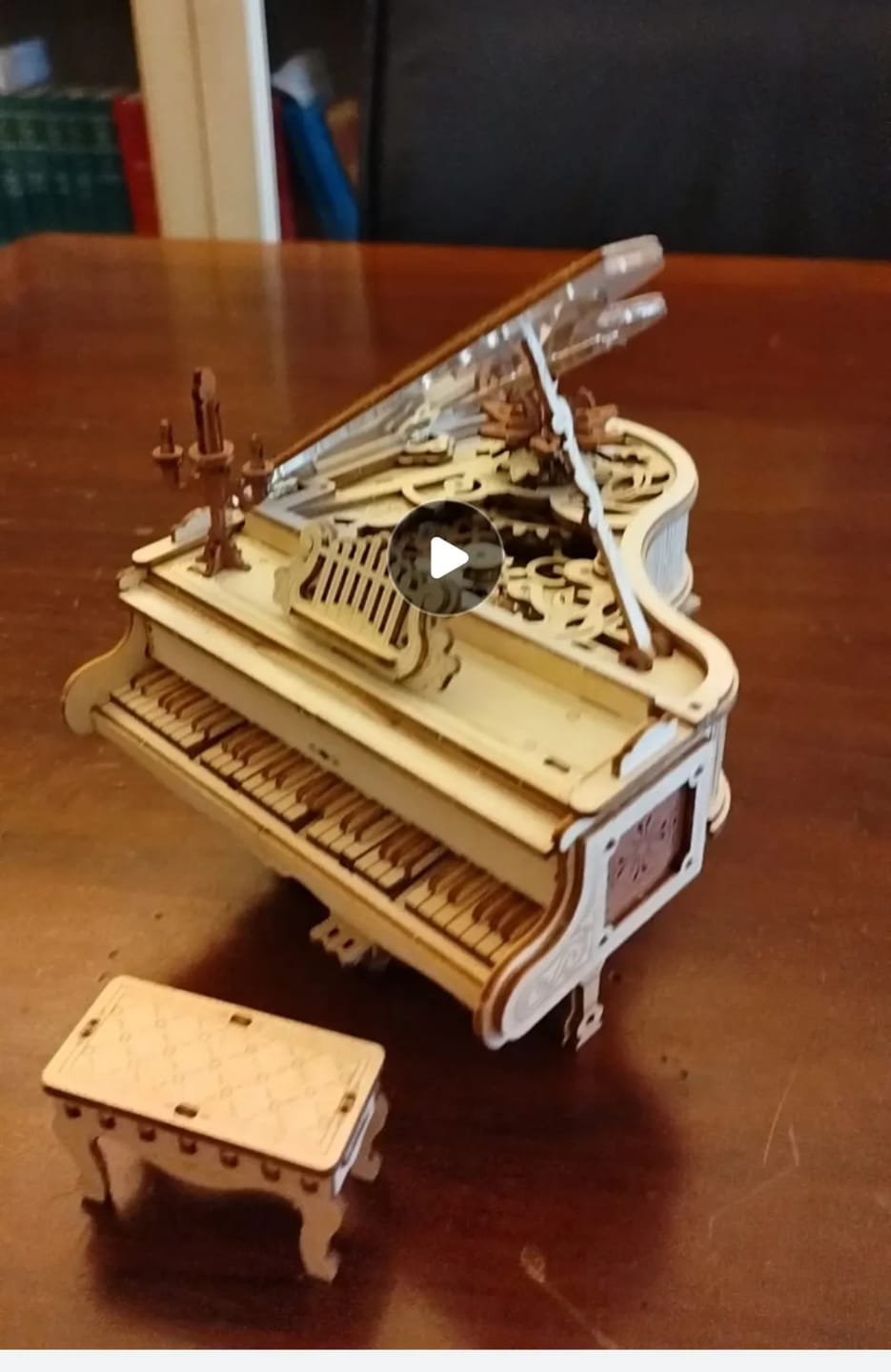Customer photo review of Puzzle 3D Piano magique