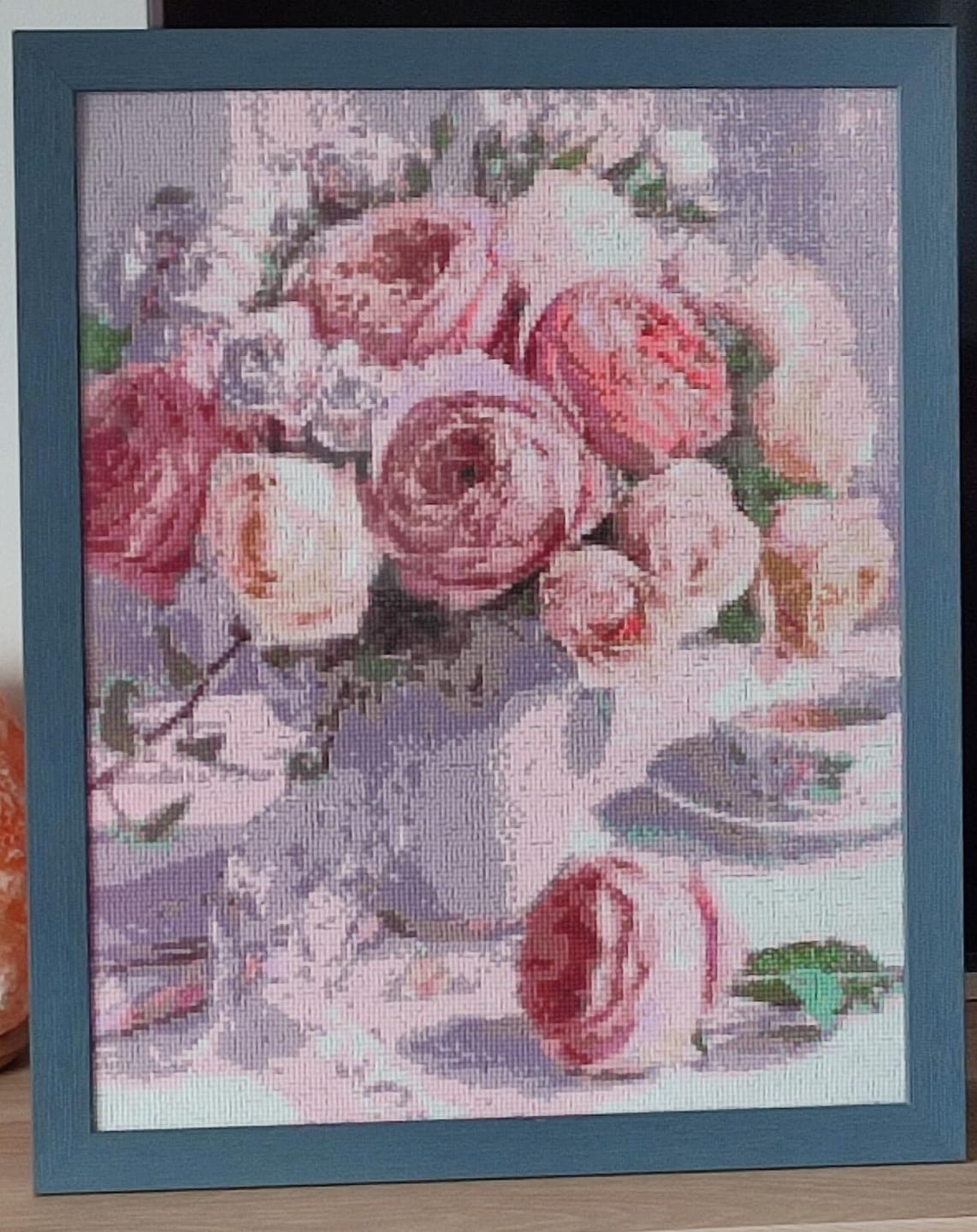 Customer photo review of Broderie Diamant - Bouquet de Roses