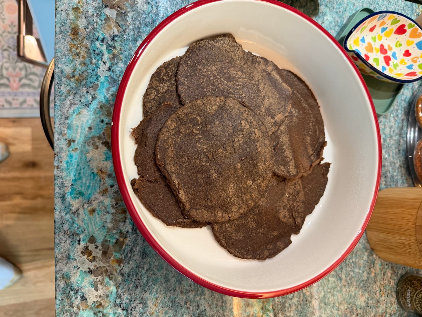 Customer photo review of Maíz rojo chac chob Masaharina – Landrace Corn Masa