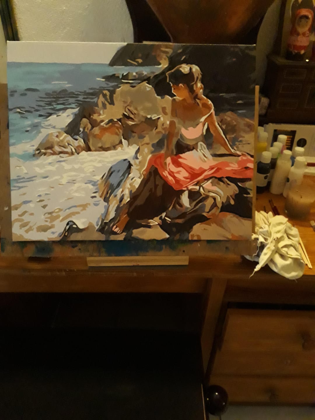 Customer photo review of Femme près de l'Eau