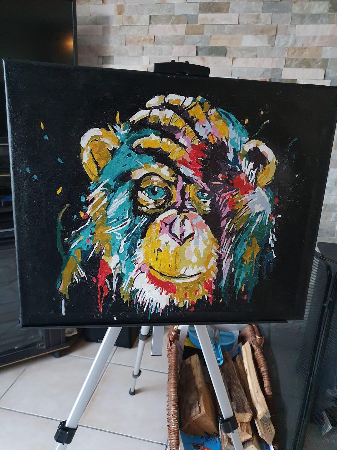 Customer photo review of Babouin Pop Art