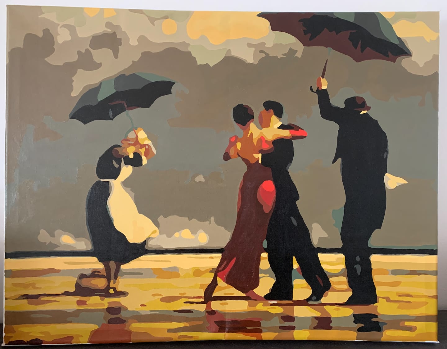 Customer photo review of Danseurs rétro sur la Plage
