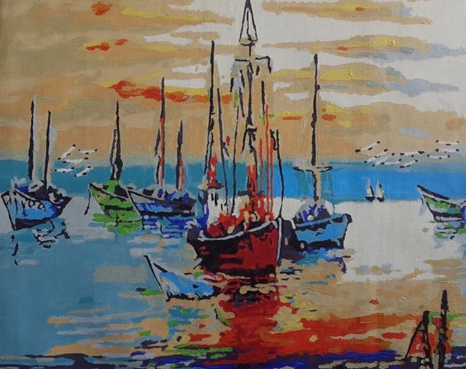 Customer photo review of Voiliers au port