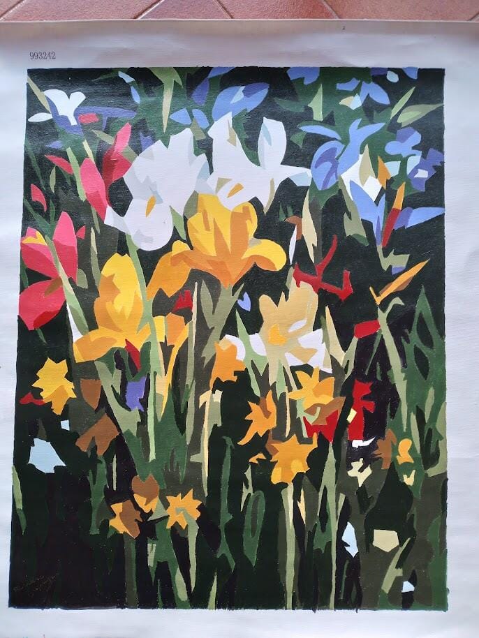 Customer photo review of Au milieu des Fleurs