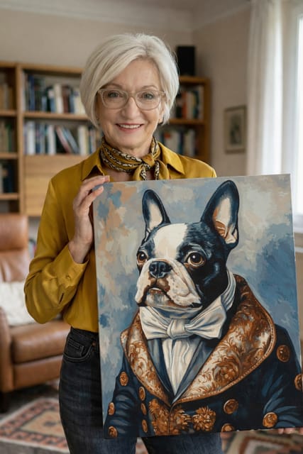 Customer photo review of Générateur d'Images Peinture par numéros personnalisé