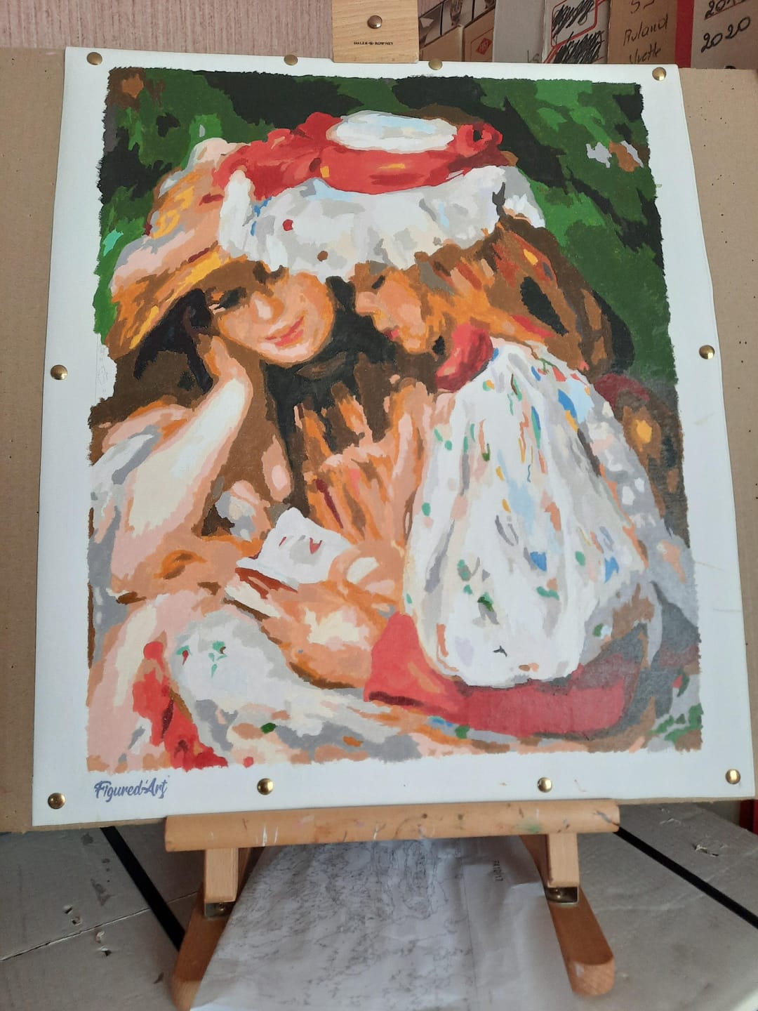 Customer photo review of Jeunes Filles Lisant - Renoir