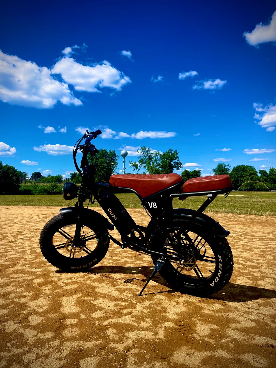 Customer photo review of OUXI V8 750W Fat Tire Electric Bike