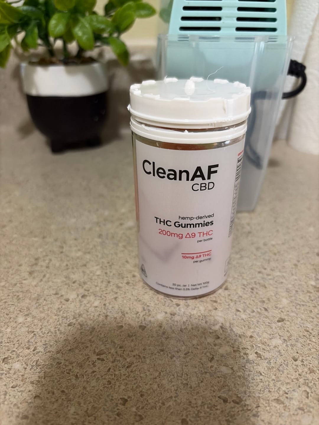 Customer photo review of Watermelon THC Gummies