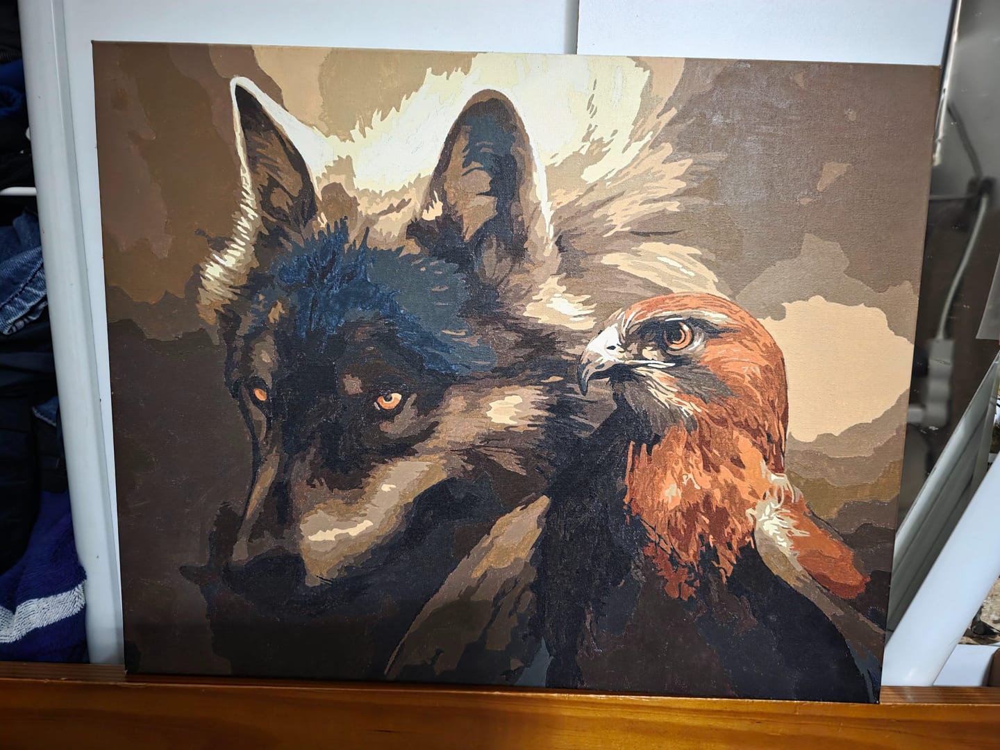 Customer photo review of Le Loup et l'Aigle