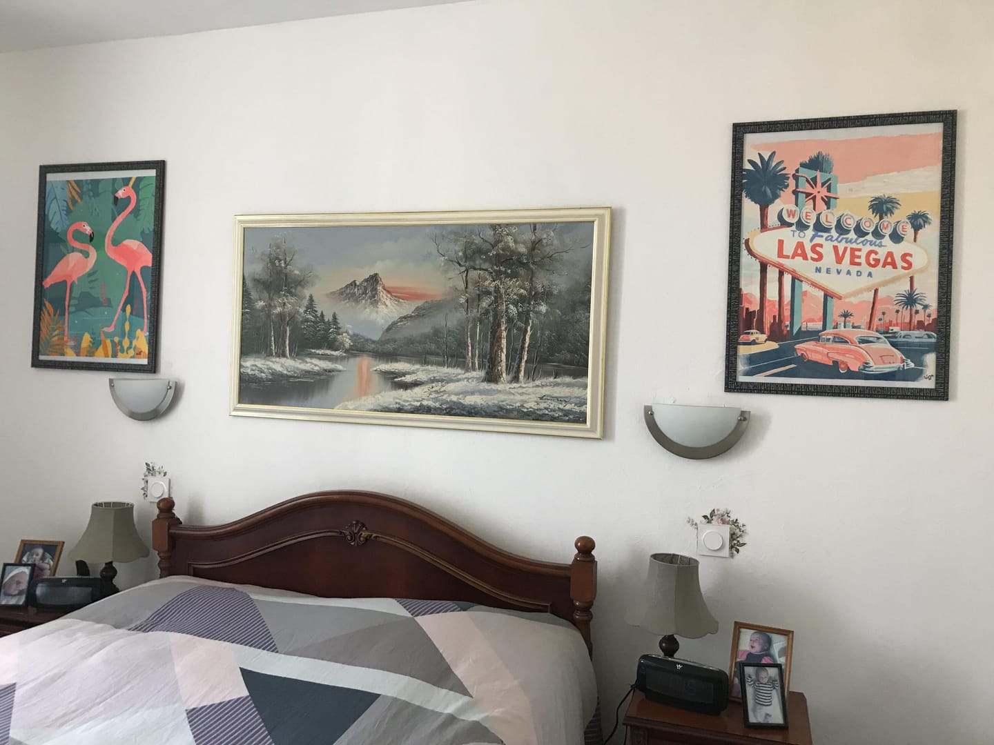 Customer photo review of Affiche Vintage Las Vegas