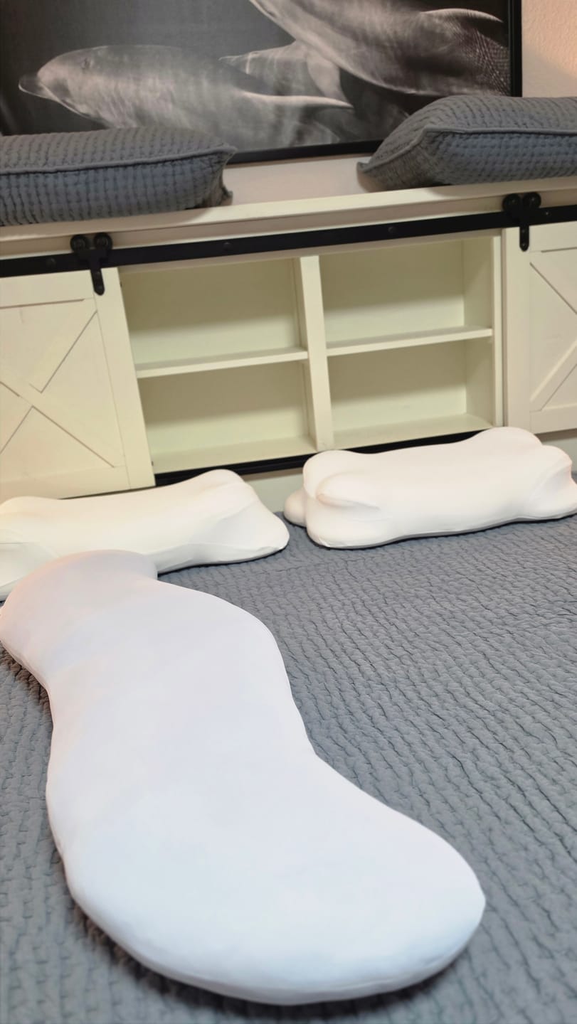 Customer photo review of BodyAlign Cooling Pillow