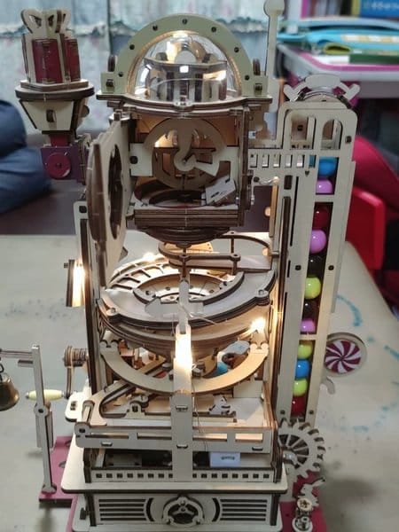 Customer photo review of Puzzle 3D Usine de Chocolat Marbre