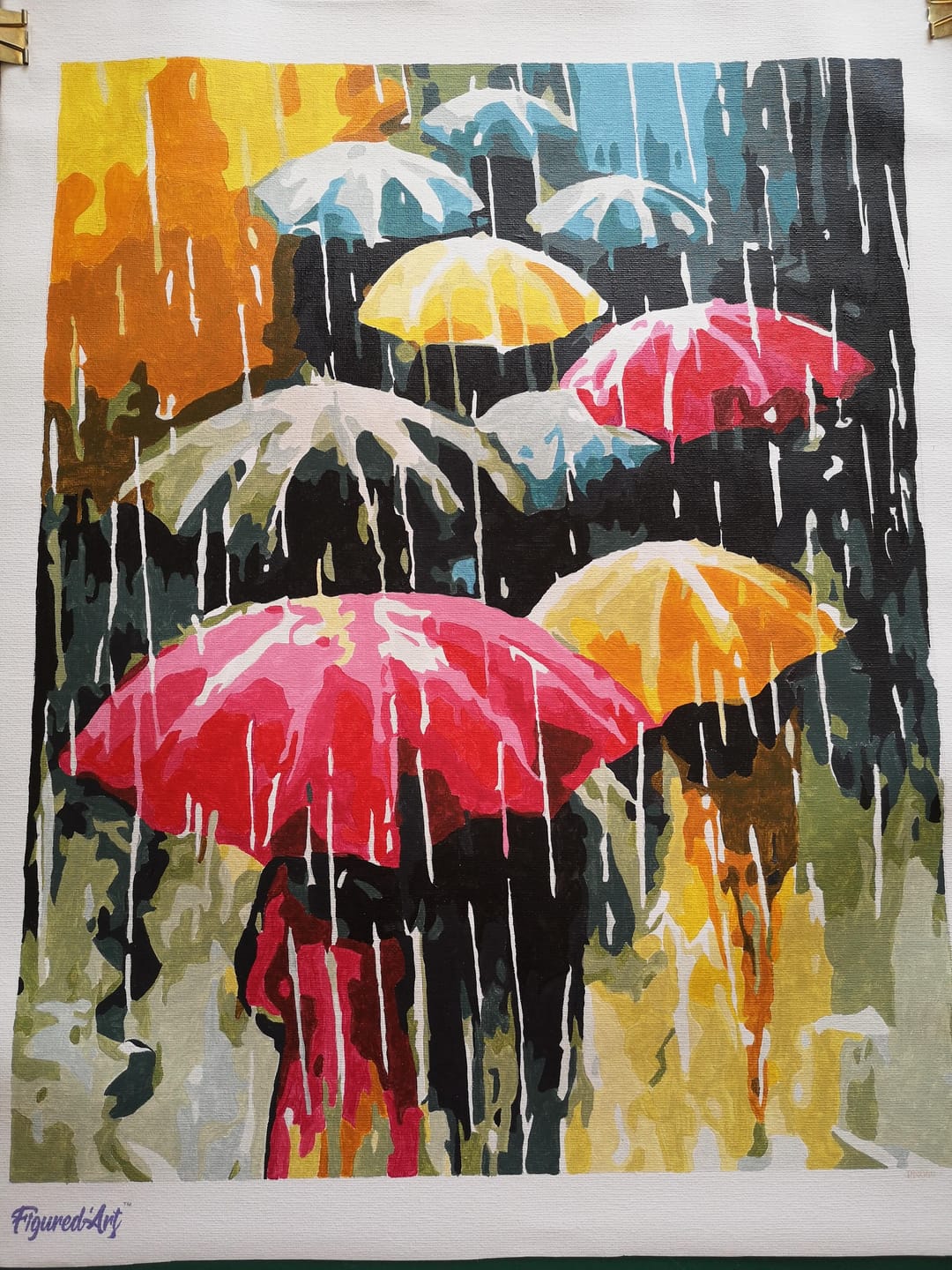 Customer photo review of Farandole de Parapluies