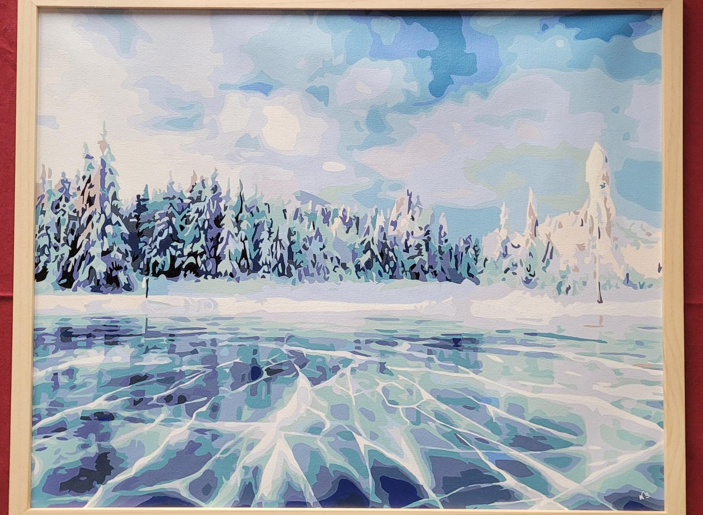 Customer photo review of Paysages de Glace et Neige